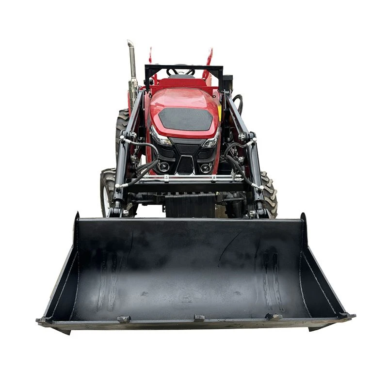 Agricultural Tractor With Loader